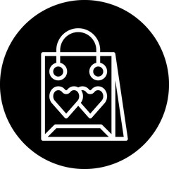 Vector Design Gift Bag Icon Style
