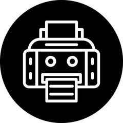 Vector Design Printer Icon Style