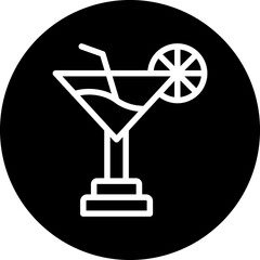 Vector Design Cocktail Icon Style