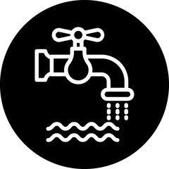 Vector Design Waste Water Icon Style