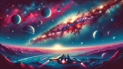 Dark wallpaper for space and fantastic view and so excited