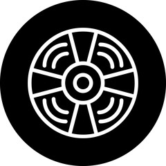 Obraz premium Vector Design Compact Disk Icon Style