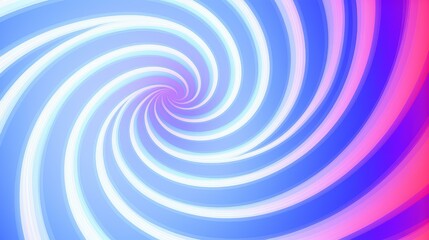 Hypnotic spiral pattern in soft pastels, creating a mesmerizing abstract background.