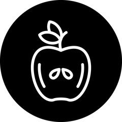 Obraz premium Vector Design Apple Icon Style