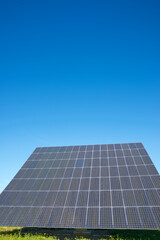 Fototapeta premium Solar panels for sustainable electricity energy production