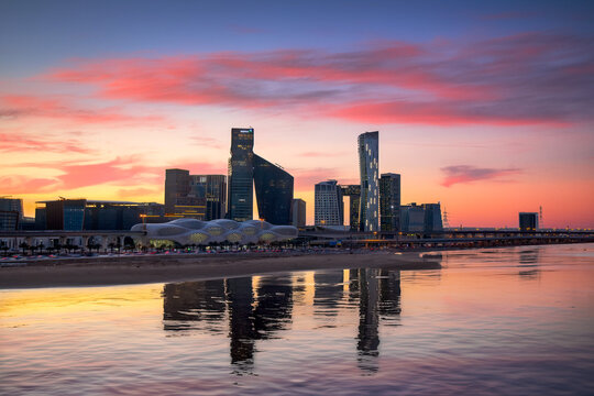 King Abdullah Financial District Riyadh. know as KAFD
