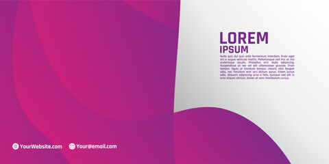 Fototapeta premium A white and pink abstract background with the word written in purple 