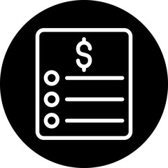Vector Design Price List Icon Style