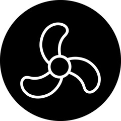Vector Design Propeller Icon Style © designing ocean