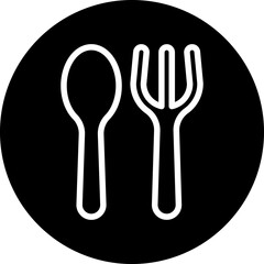 Vector Design Cutlery Icon Style