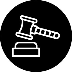 Vector Design Auction Icon Style