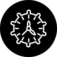 Fototapeta premium Vector Design Time Management Icon Style