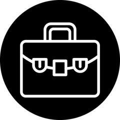 Vector Design Briefcase Icon Style