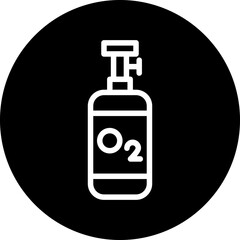 Vector Design Oxygen Tank Icon Style