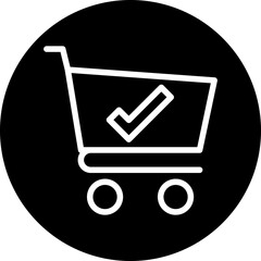 Vector Design Check In Icon Style