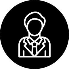 Vector Design Lawyer Icon Style