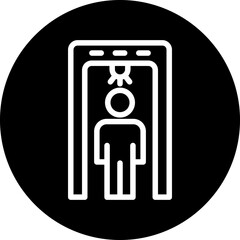 Vector Design Metal Detector Icon Style