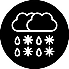 Vector Design Snow Icon Style
