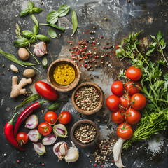 pomidor, jedzenie, jarzyna, swiezy, czerwień, zdrowa, pomidor, zieleń, jarzyna, salada, dojrzałe, naturalny, wegetarianin, dieta, składnik, czereśnia, owoc, bezczelność, papryczka, biała, nieugotowany