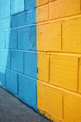 Vibrant Brick Wall Texture