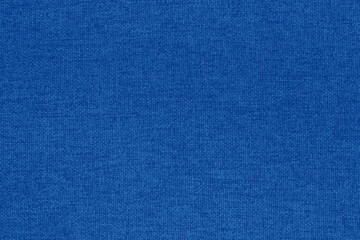 Dark blue fabric cloth texture background, seamless pattern of natural textile.