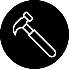 Vector Design Hammer Icon Style