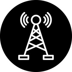 Vector Design Broadcast Icon Style