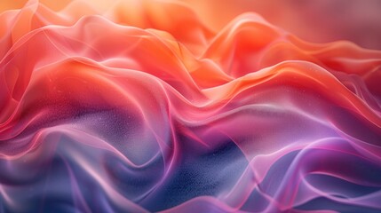 Obraz premium High def graphic shapes blending with rhythmic melody wave