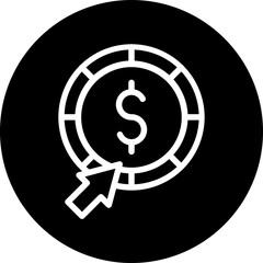 Vector Design Pay Per Click Icon Style