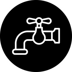 Vector Design Water Tap Icon Style