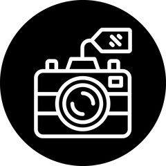 Vector Design Camera Sale Icon Style