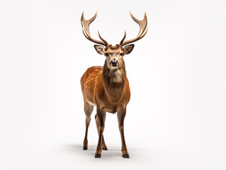 a deer with large antlers