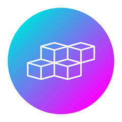 Pre Built Module vector icon. Can be used for No Code iconset.