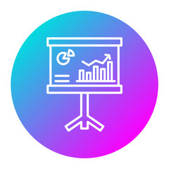 Business Plan vector icon. Can be used for Home Based Business iconset.