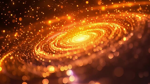 A microscopic view of the swirling vortexes of energy and matter at the Planck length revealing a hidden world within our own.