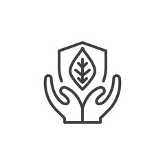 Sustainable Agriculture line icon