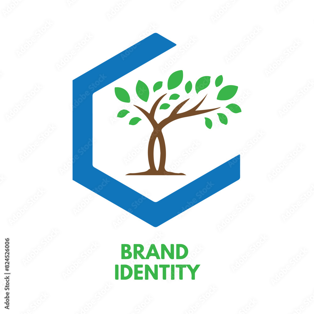 Poster abstract logo design vector file for graphic designer or web developer