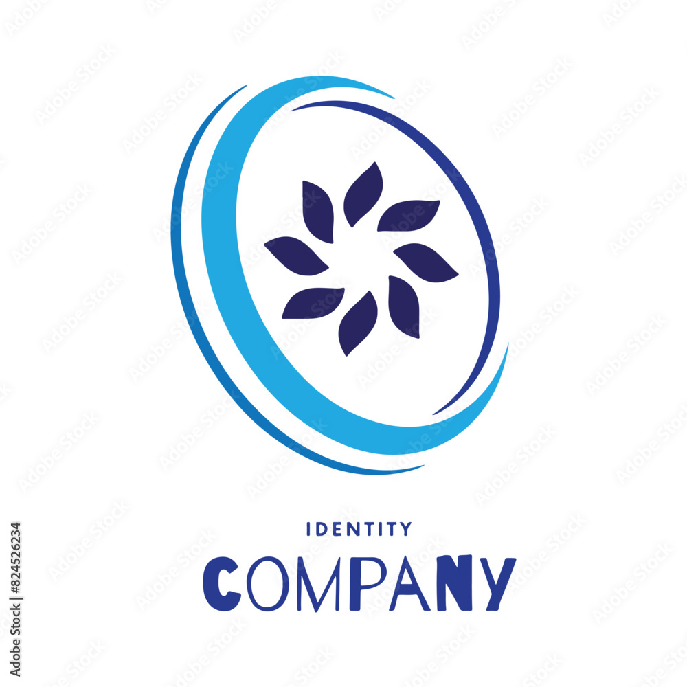 Poster abstract logo design vector file for graphic designer or web developer