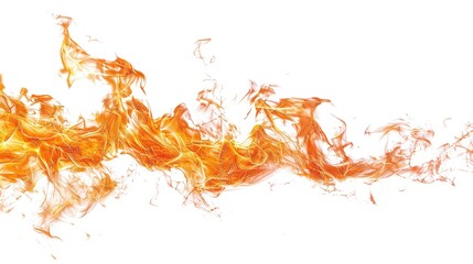 illustration Fire isolated on a white background, Fire isolated on a white background graphic designing on white abstract  background, fire flame
