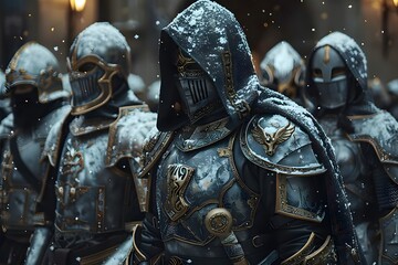 a cinematic photo mysterious game background