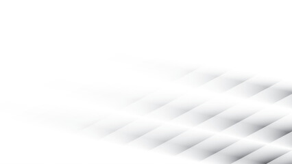 Abstract  white and gray color, modern design stripes background with straight lines. Vector illustration.