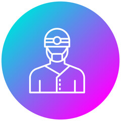 Dental Assistant vector icon. Can be used for Diversity iconset.