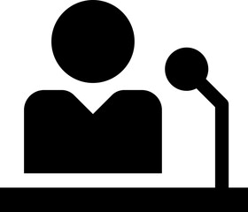 司会者のアイコン