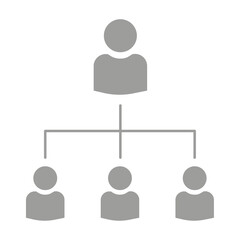 Flat illustration in grayscale. Avatar, user profile, person icon, gender neutral silhouette, profile picture. Suitable for social media profiles, icons, screensavers and as a template...