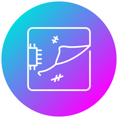 Blanket vector icon. Can be used for Homeless iconset.