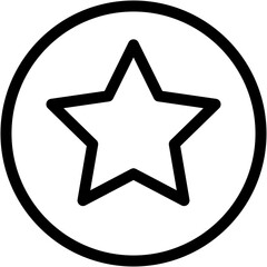 Obraz premium Vector Icon Favorite, rate, star, rating, bookmark