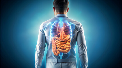 3d rendered illustration of a body