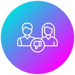 Bad Parenting vector icon. Can be used for Child Adoption iconset.