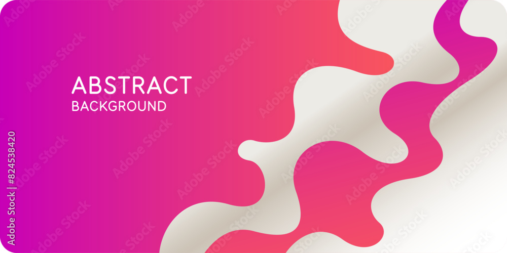 Poster modern backgrounds with abstract elements and dynamic shapes. compositions of colored spots. vector 