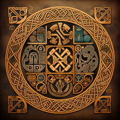 Norse Wooden Shield

